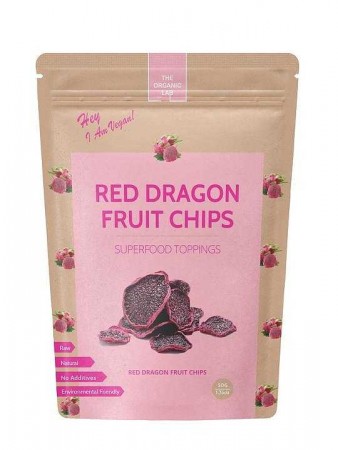 The Organic lab - Red dragon fruit chips